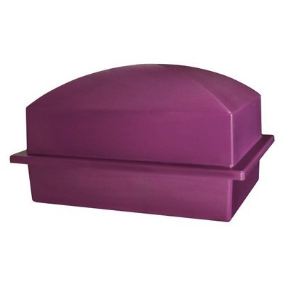 Luxury Purple Cremation Urn Vault